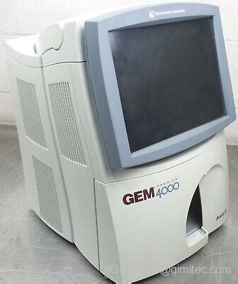 blood gas analyzer instrumentation laboratory|INSTRUMENTATION LABORATORY LAUNCHES NEW GEM .